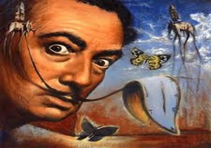 Salvador Dali’nin resimleri Sergide